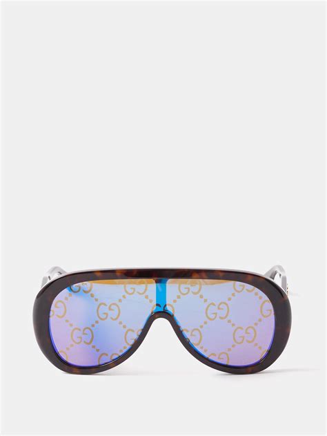 men gucci aviators|Gucci oversized acetate aviator sunglasses.